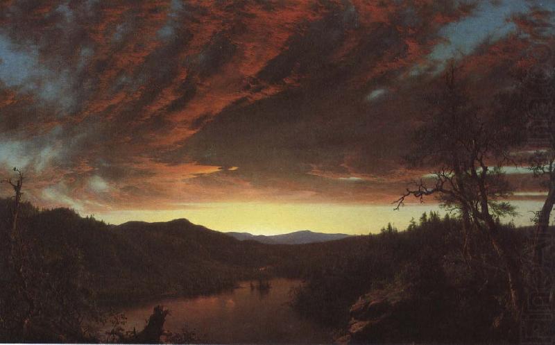 Wild twilight, Frederic Edwin Church